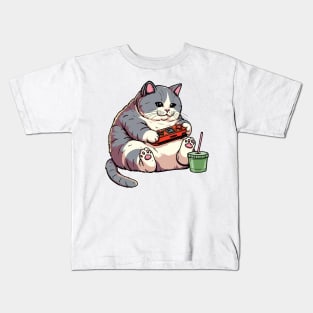 Caturday Game Day Kids T-Shirt